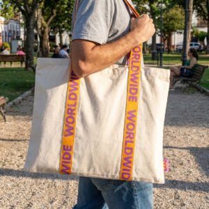 Recycled Cotton-Jacquard Bag Max